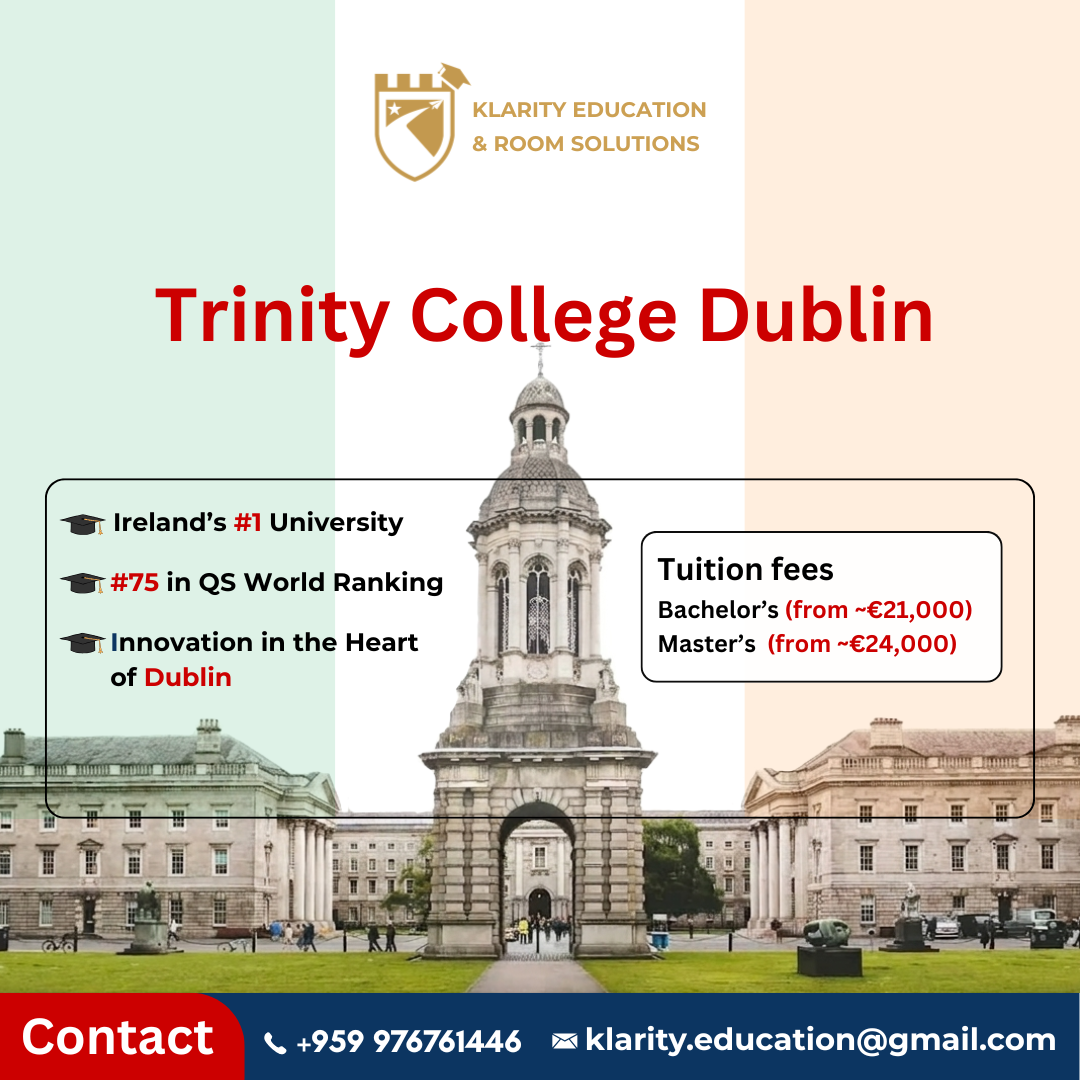 Trinity College Dublin (#1 University In Ireland)