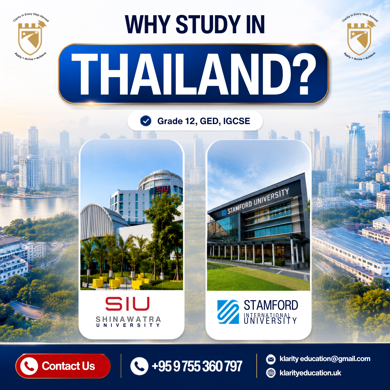 🇹🇭 Why Study In Thailand? 🎓