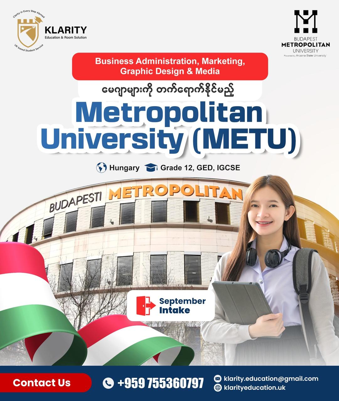Media Majors In Budapest Metropolitan University (METU) in Hungary! 🇭🇺✨